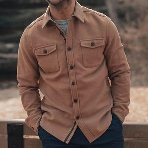 The Normal Brand - Senior Wool Over Shirt Jacket (Khaki) - Medium NWT
